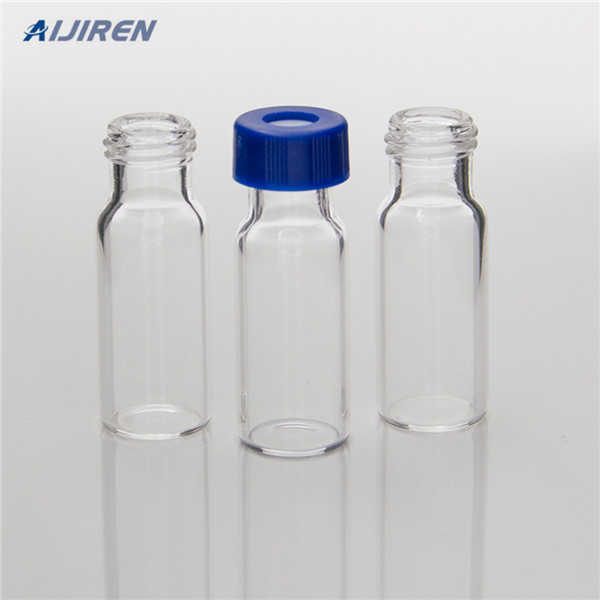 2ml HPLC autosampler vials with ptfe liner pp cap Wide Opening